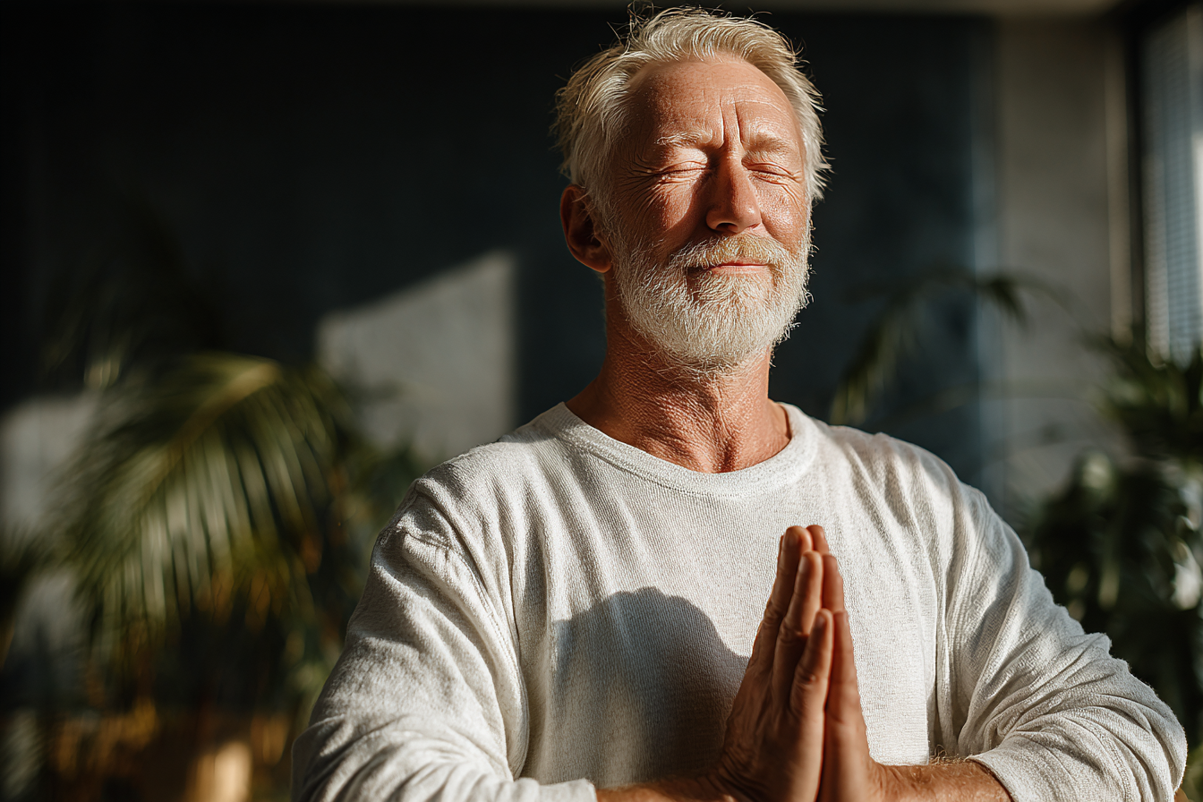 Група людей ділиться досягненнями після заняття йогою